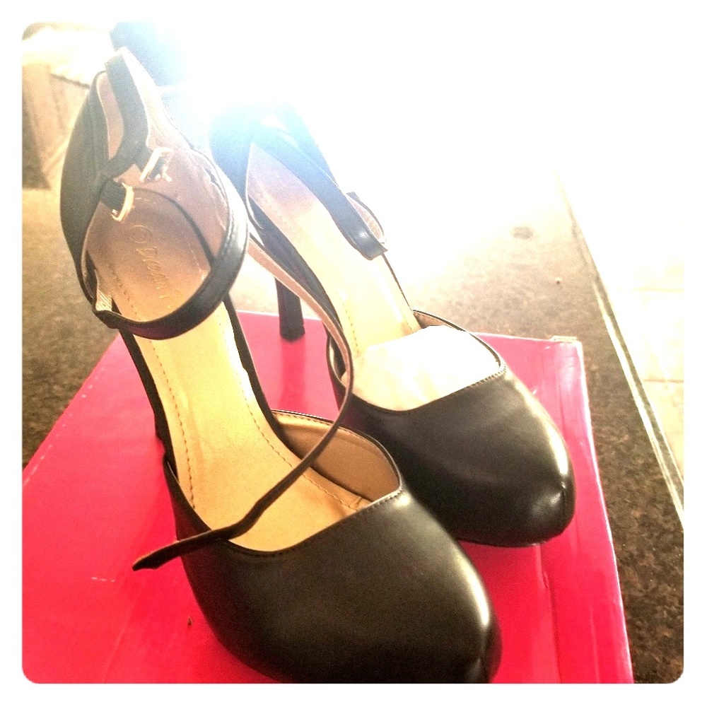 Black heels